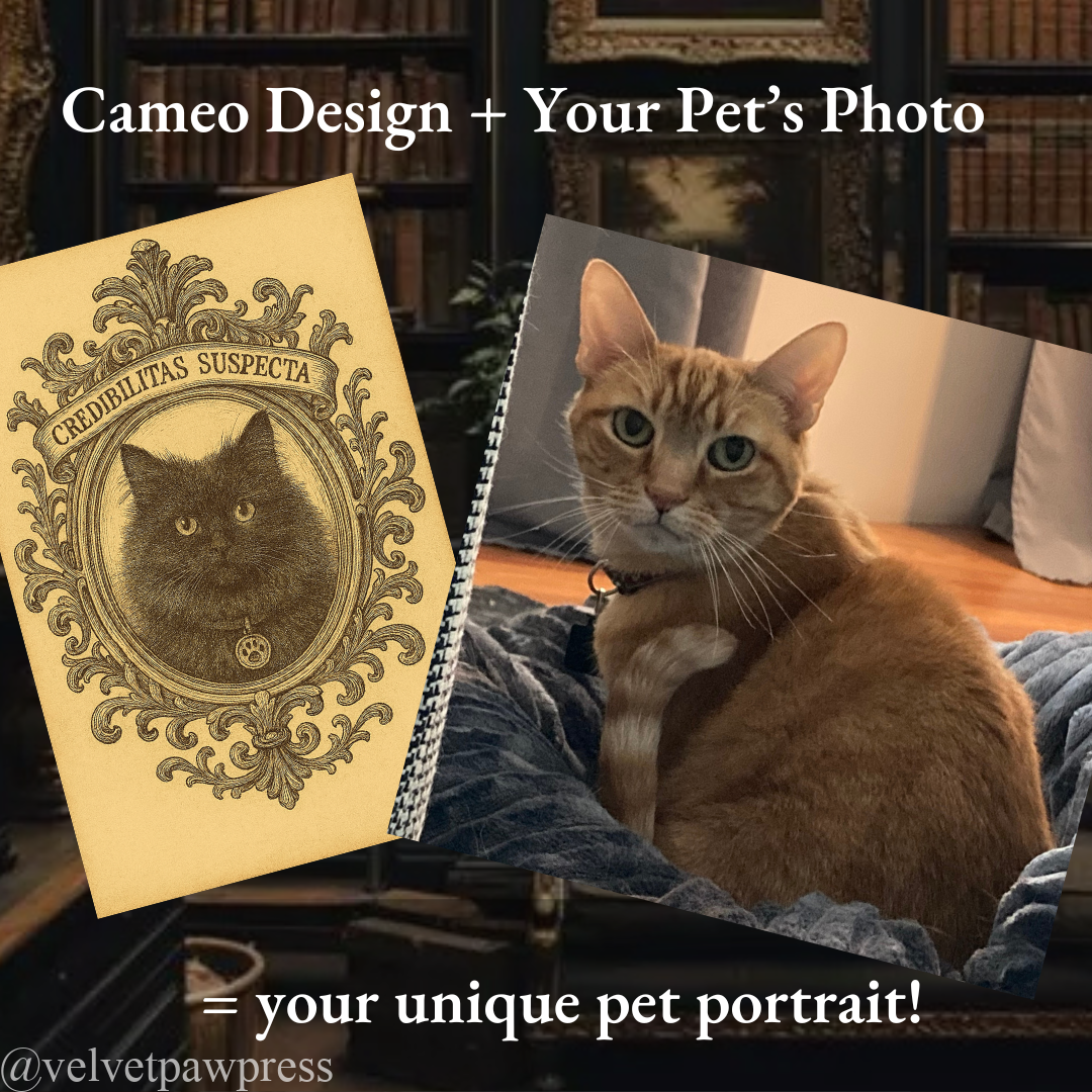 Memoria Aeterna – Custom Victorian Pet Memorial Portrait | Gothic Tribute Artwork - Image 3