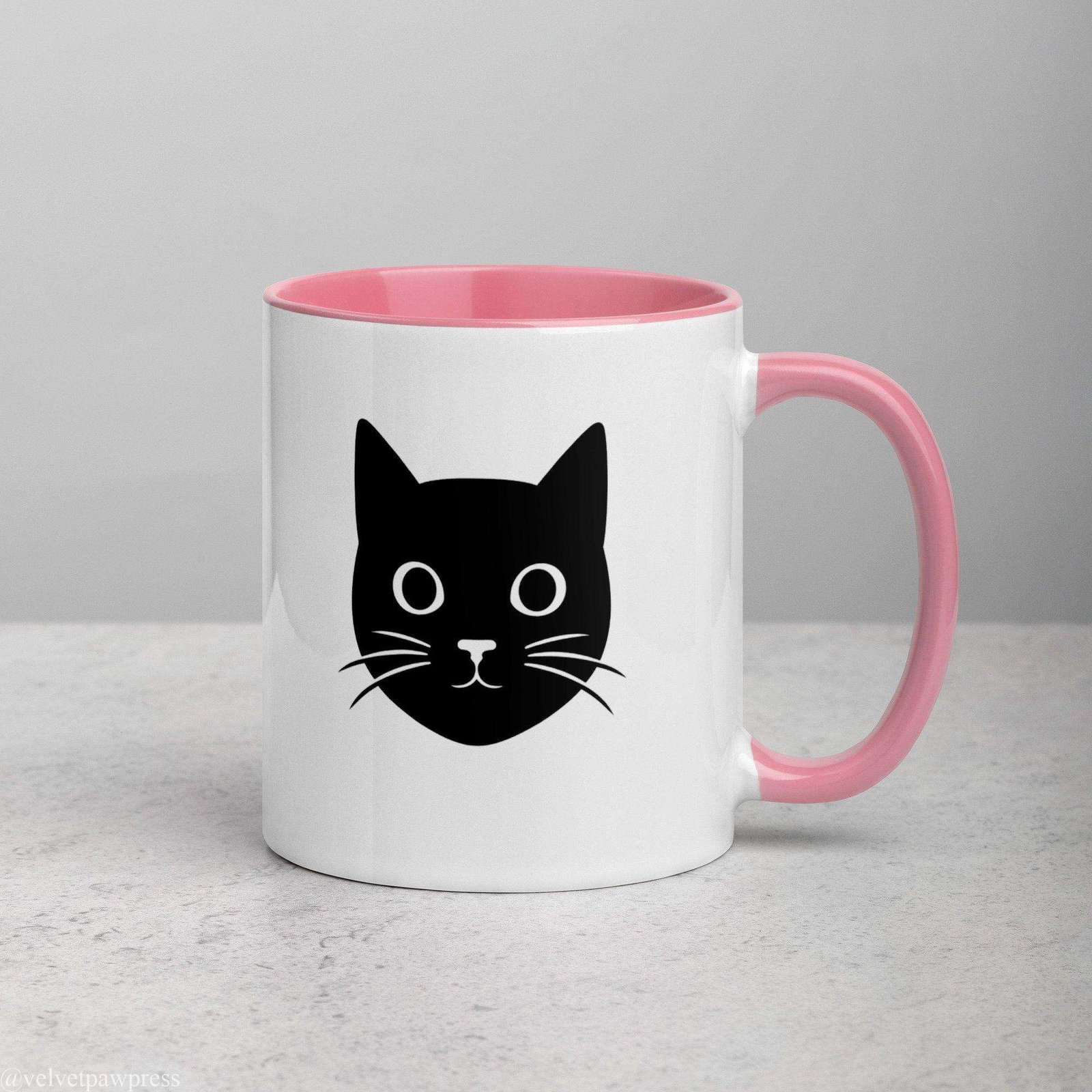 Cat Silhouette Coffee Mug | Gothic Paw Print Design - Image 13