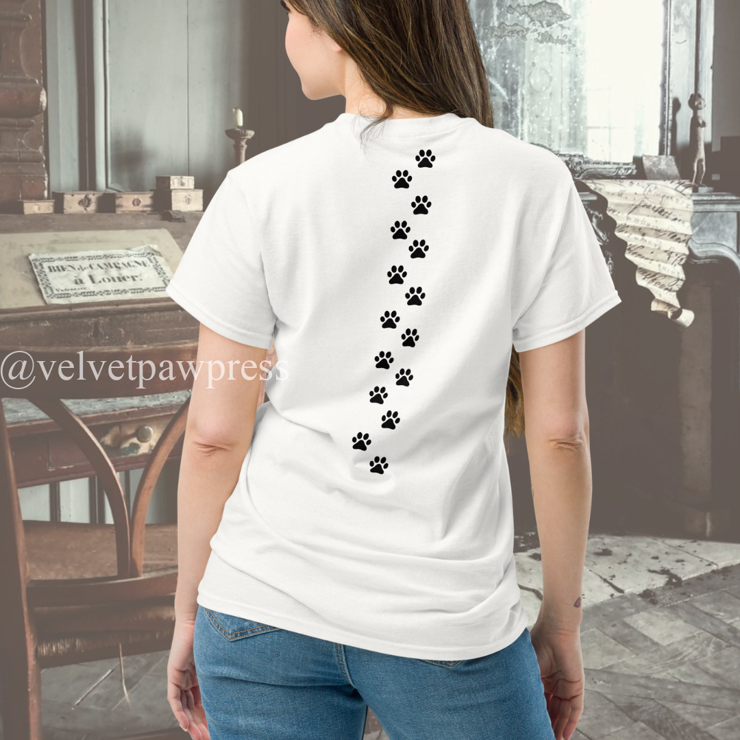 Ribeira Cat Colony Tee | Porto’s Riverside Gatos | Velvet Paw Press - Image 4